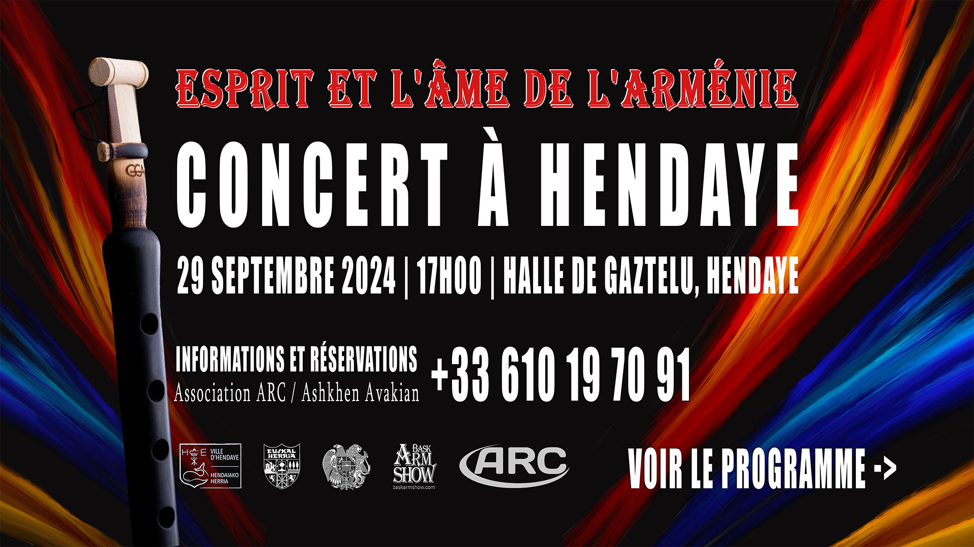 Concert Armenian Hendaye